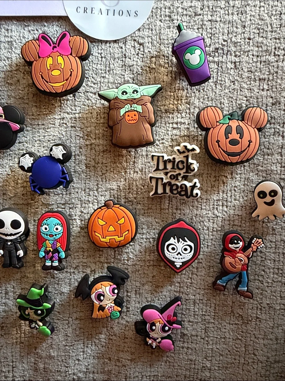 Halloween Edition Croc Charms Set